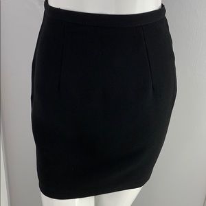 Rampage black mini skirt